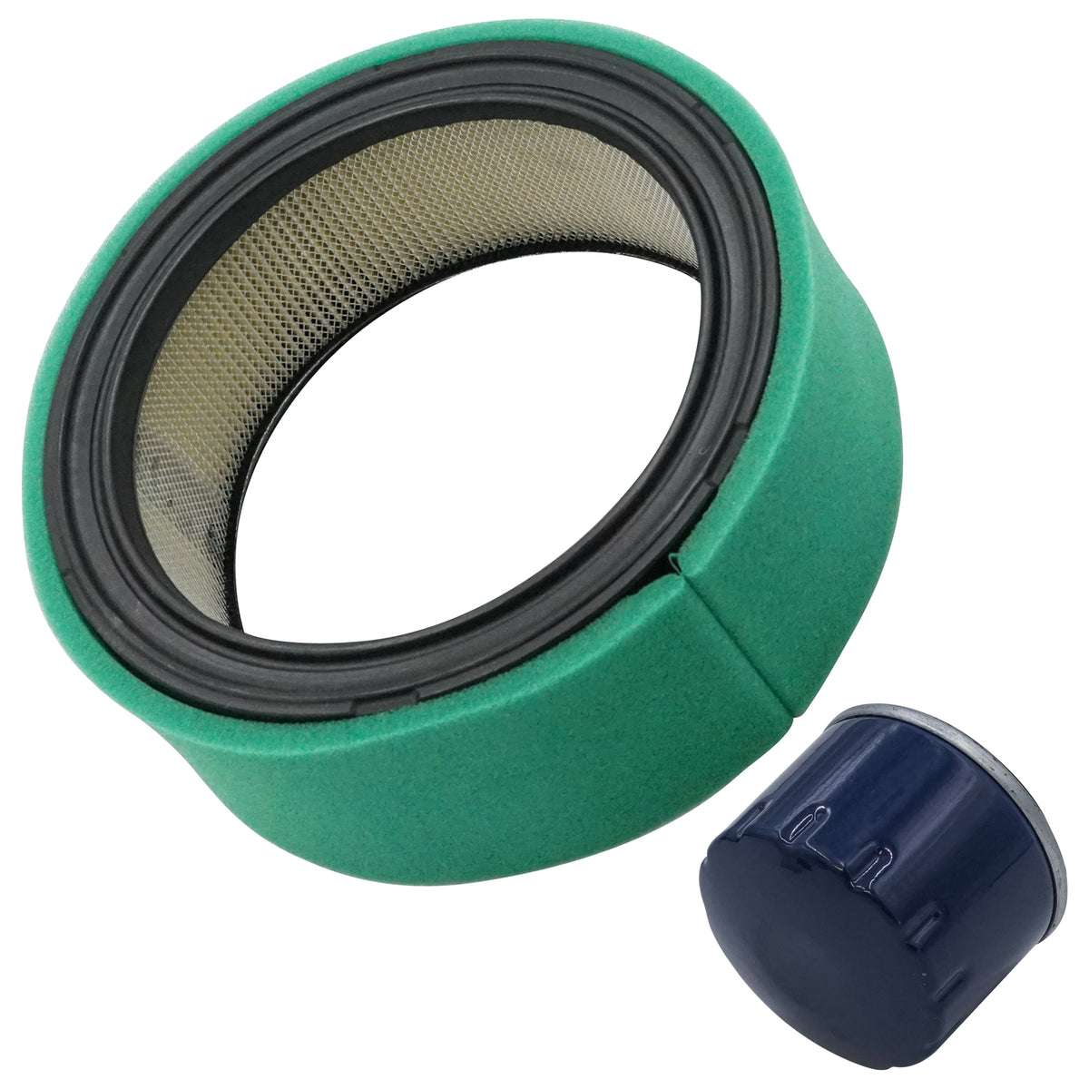 Air and Oil Filter Replacement Kit for John Deere 1948HV 2148HV (1948–2011)