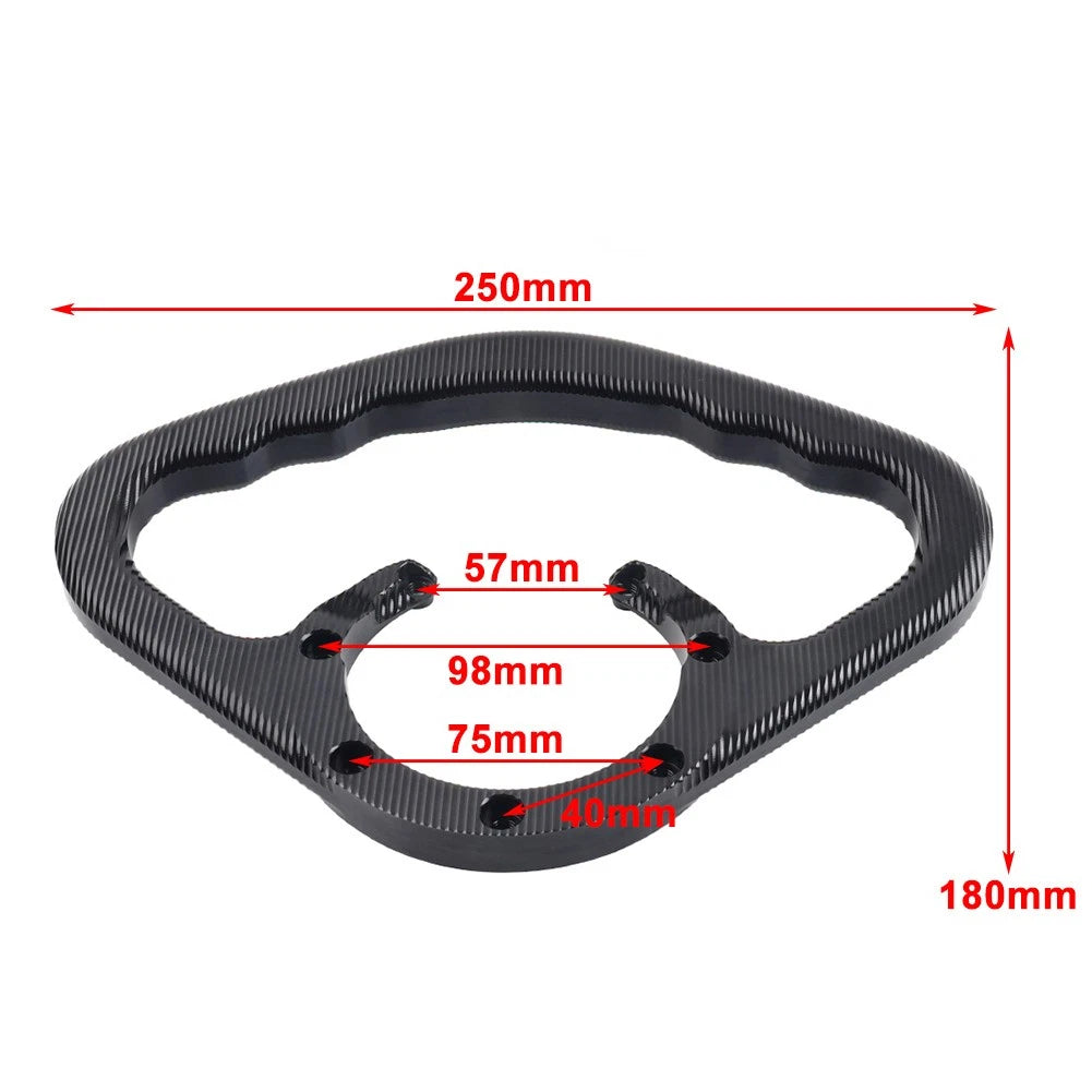 Tank Passenger Grip Bar Handle for Honda VFR400 VFR750 VFR800 (1990–2017)
