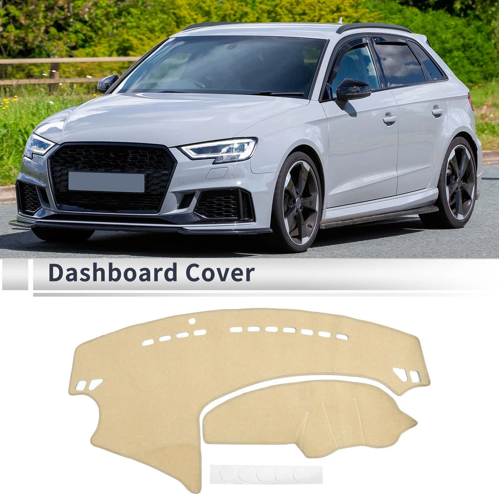 Dashboard Dash Cover Mat for Mazda 3 Axela 2009–2013 Sun Protector Beige