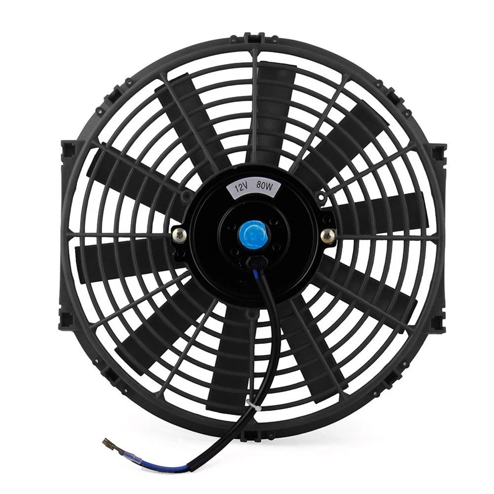 Radiator Cooling Fan for Vehicle with 10-Piece Mounting Kit