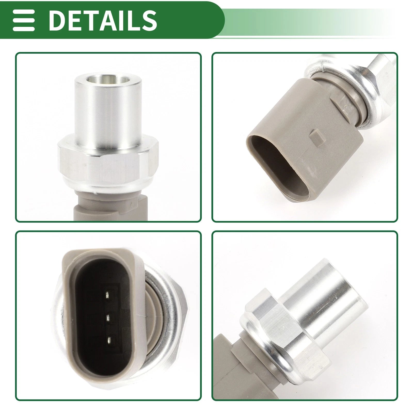 A/C Pressure Switch Sensor for Audi A4 (2002–2004) No. 3R0959126/8 E0959126