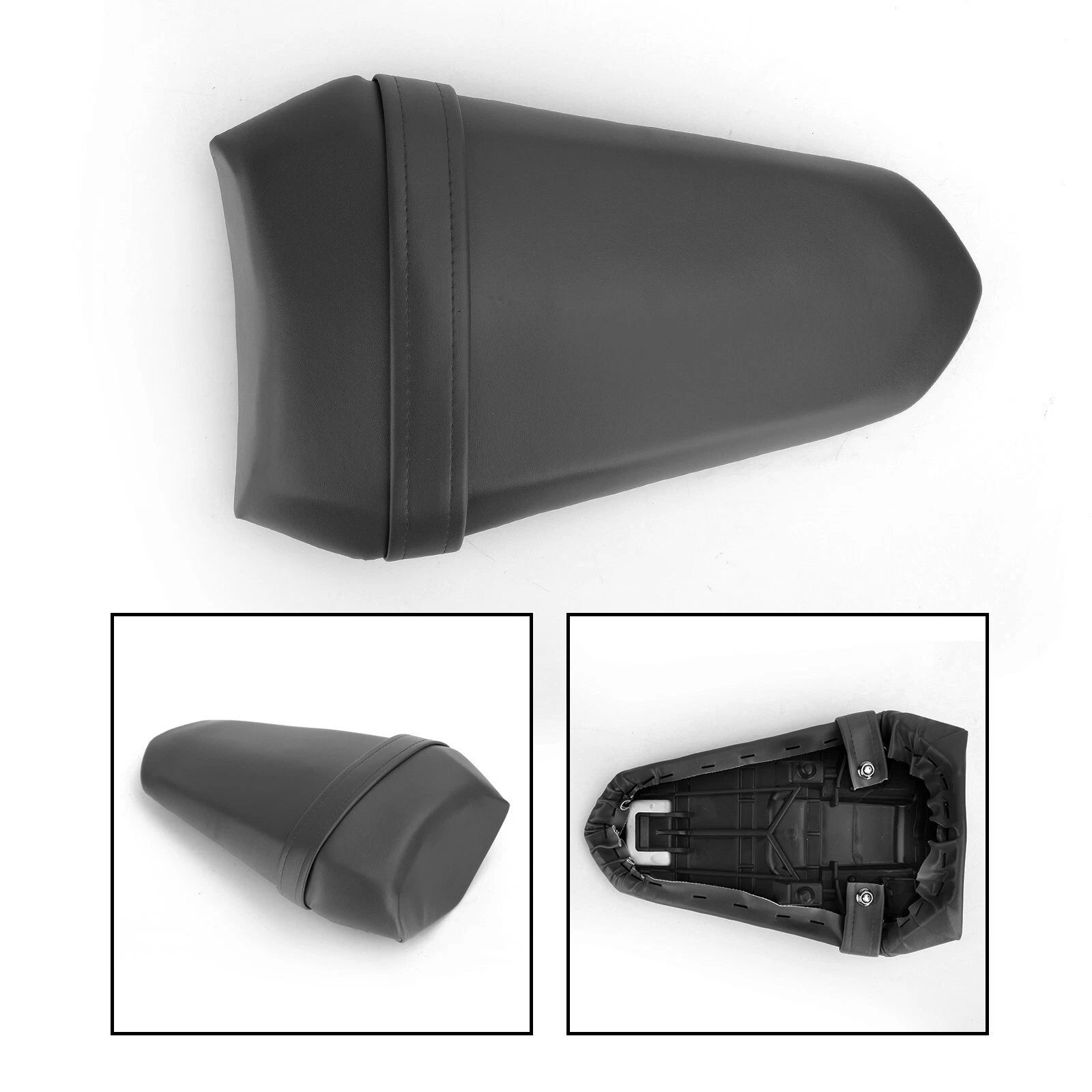Rear Passenger Seat Cushion for Yamaha YZF R1 R1M R1S (2015–2018) 2CR-24750-00 Black