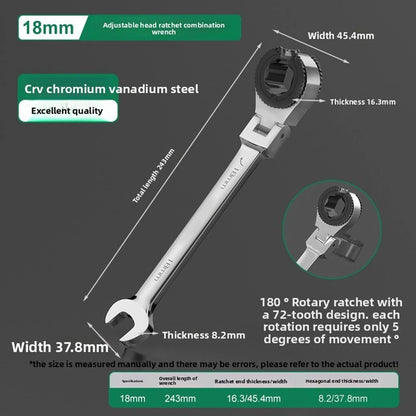 Half Open Ratchet Wrench Designed for Delicate Brass Nuts on Brake and AC Lines