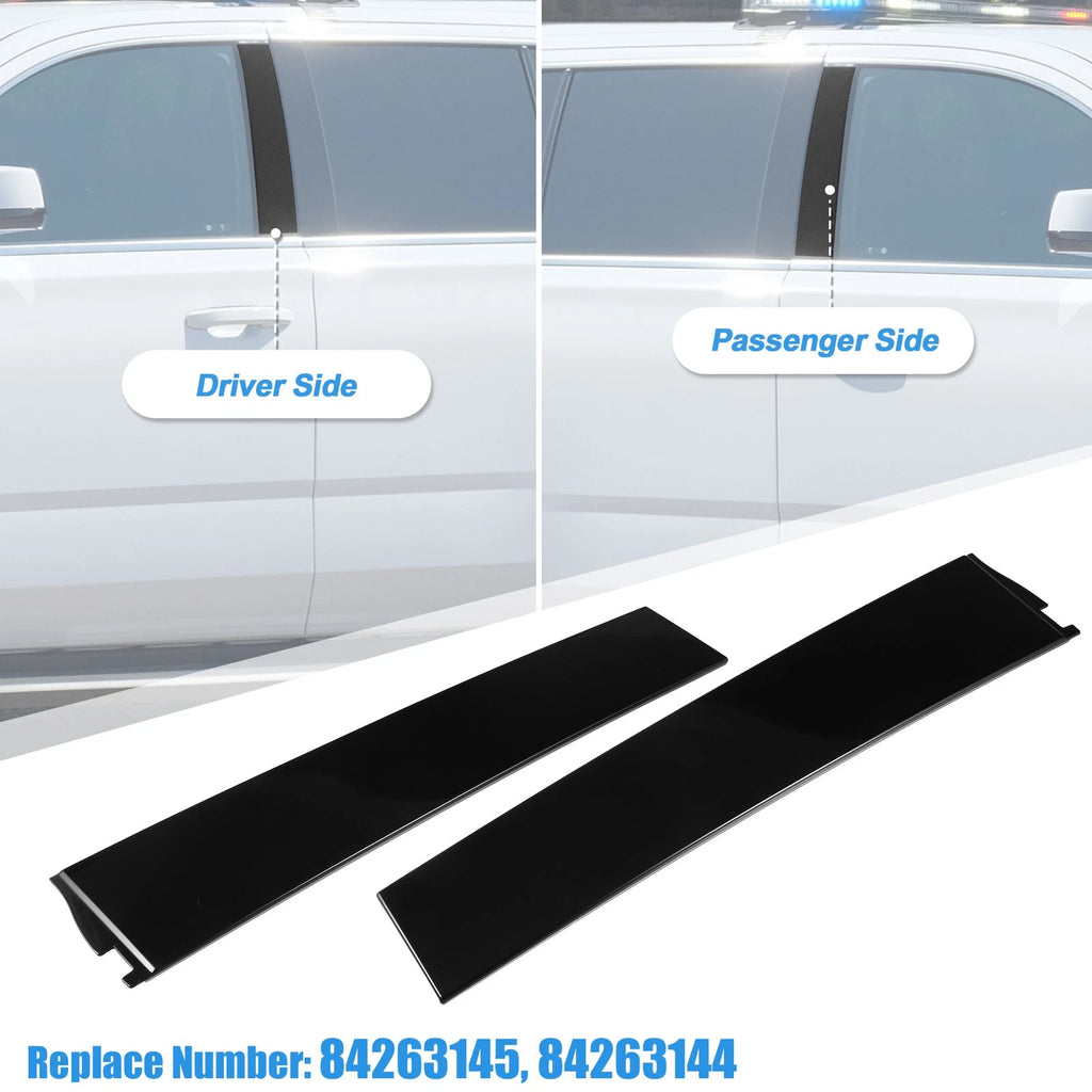B Pillar Trim Panel Pair Left Right Replacement for Cadillac (2016–2020)