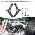 6 Pc Front Lower Control Arms Replacement for Jeep Compass (2007–2014)