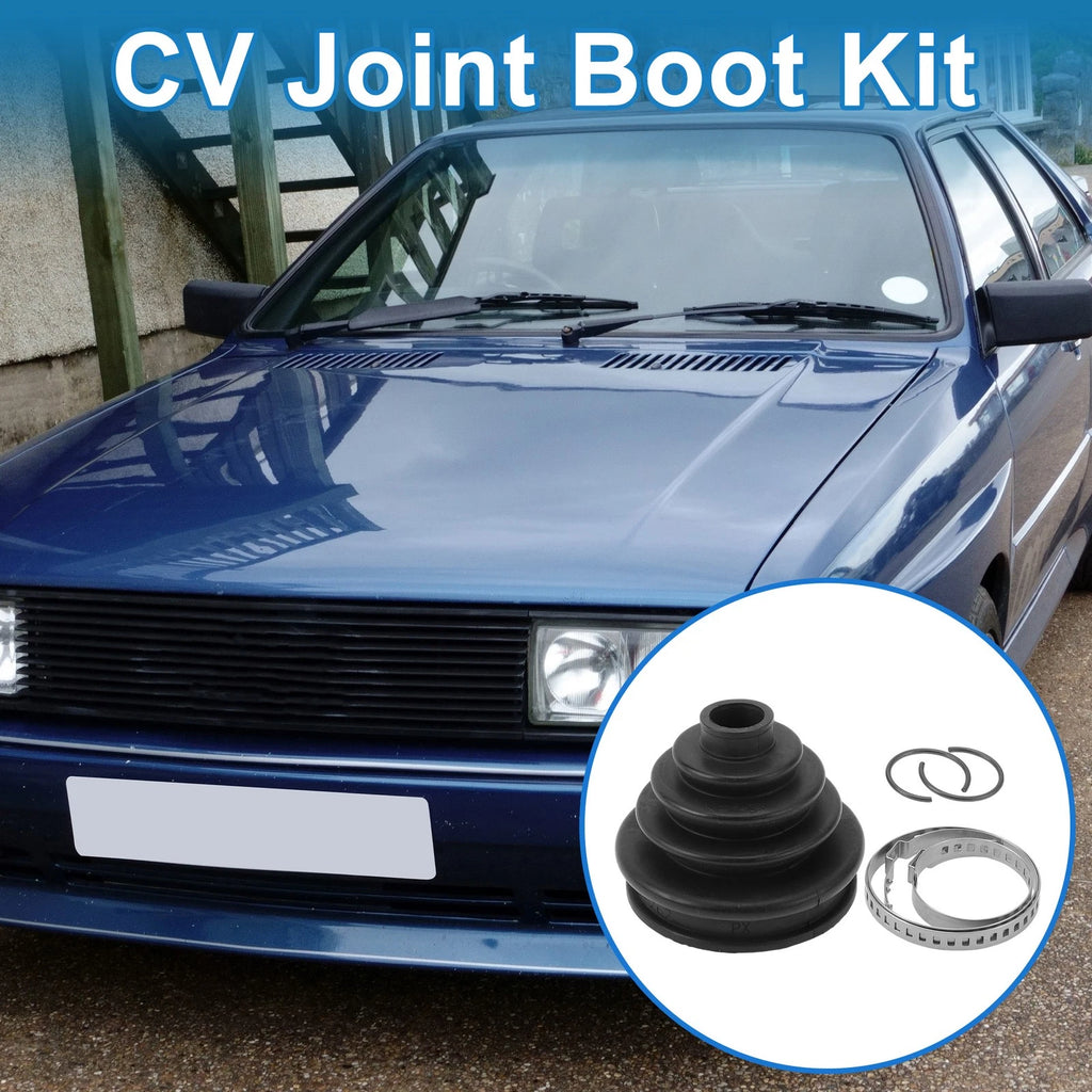 Outer CV Joint Boot Kit with Clamps for Audi Coupe (1984–1987)