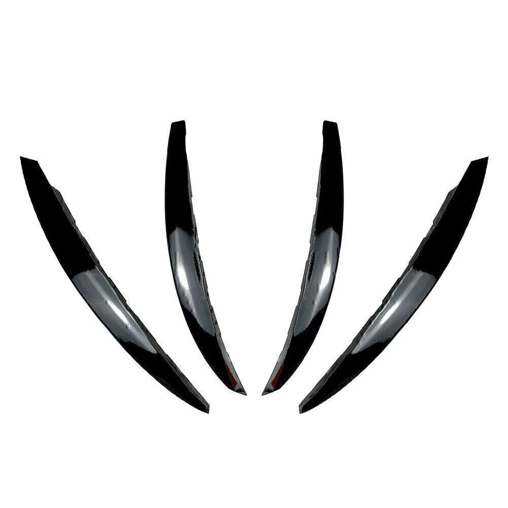Front Bumper Splitter Fin Spoiler Canard for Mercedes Benz C-Class (2022–2023)