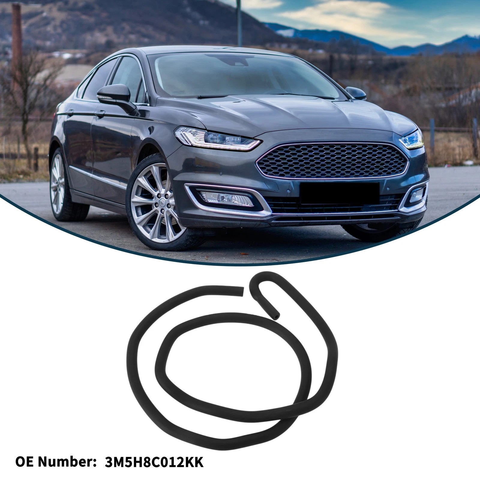 Radiator Hose Replacement for Ford Focus 2008–2011 Rubber Coolant Pipe