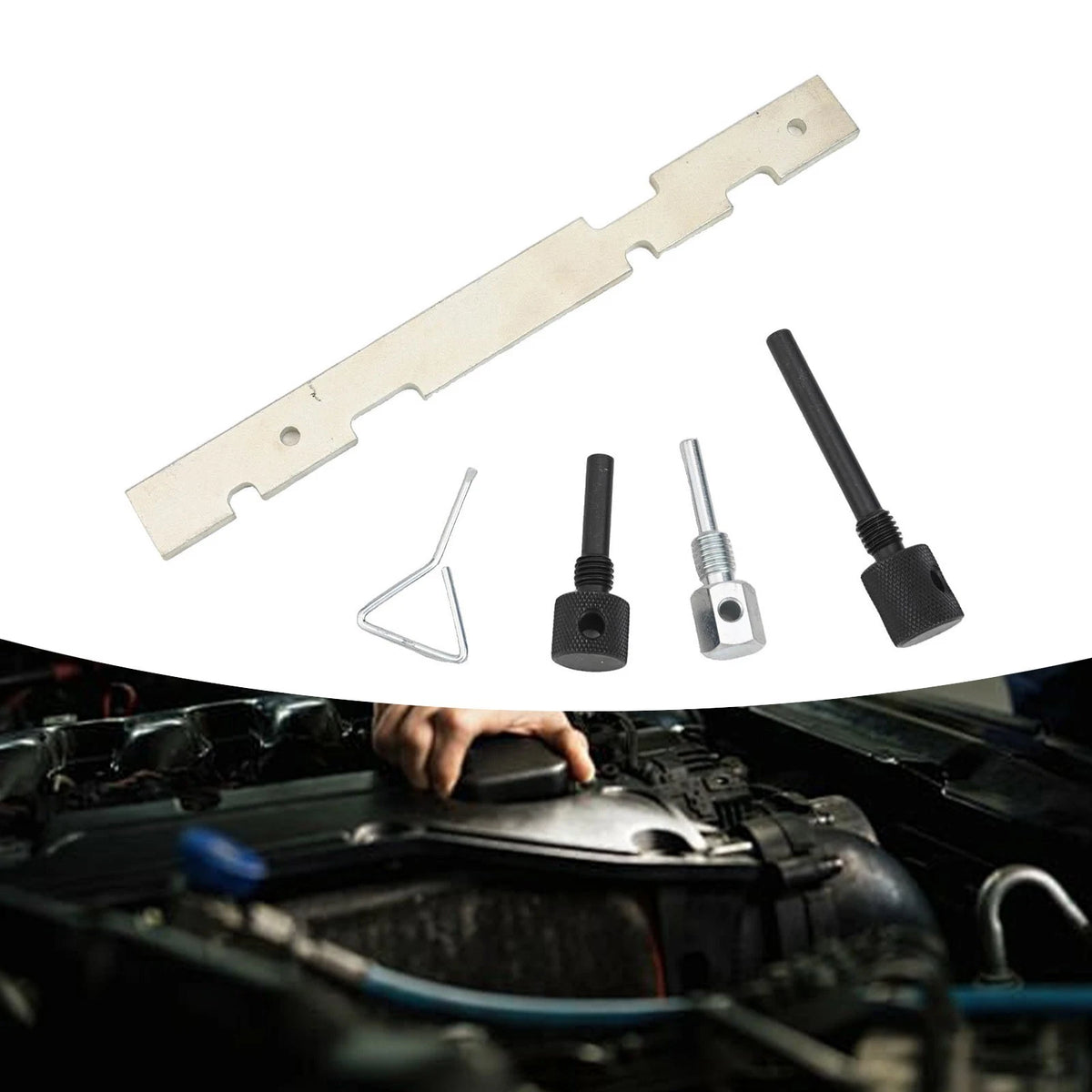 Engine Timing Locking Tools 5Pcs Compatible with For Ford and For Mazda