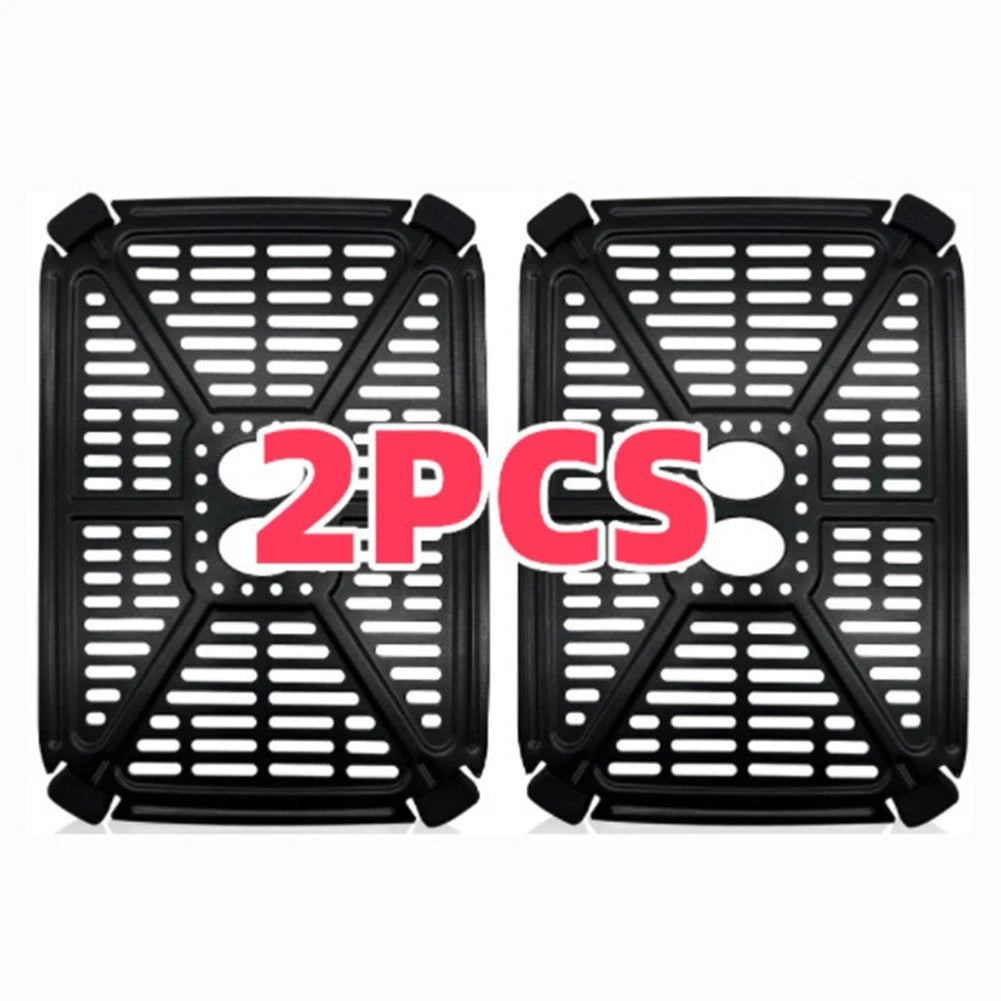 Double Pot Support Plate for Air Fryer (Stainless Steel)