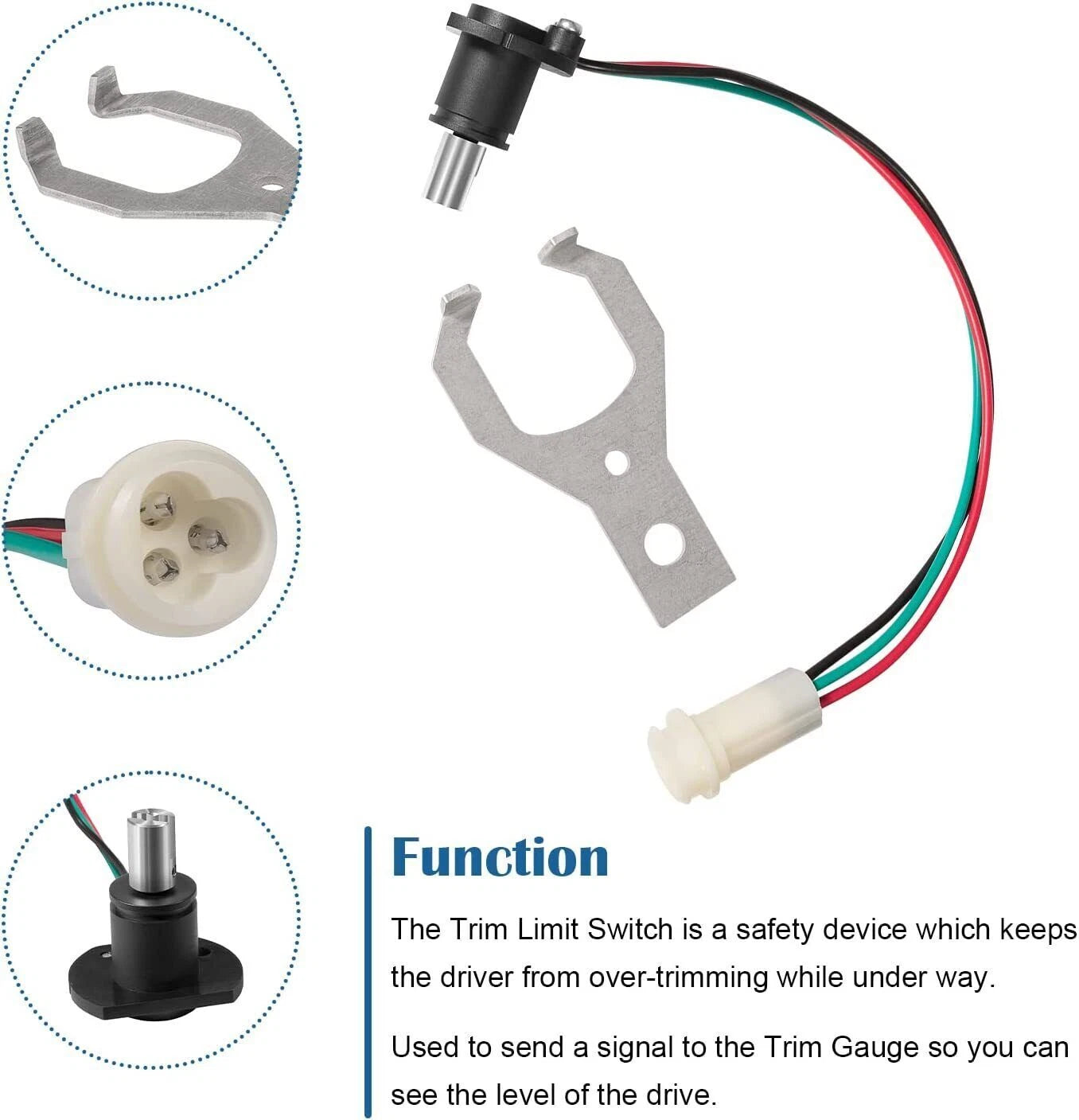 Tilt Trim Sender Sensor Kit for Volvo Penta DP SX (22314183, 873531)