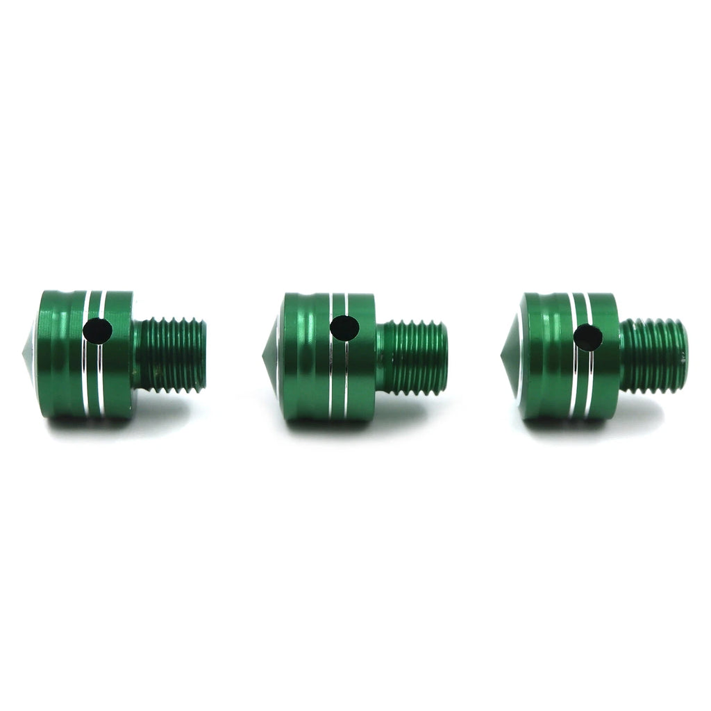 Set of 2 Motorcycle Rearview Mirror Thread Adapter Conversion Screws