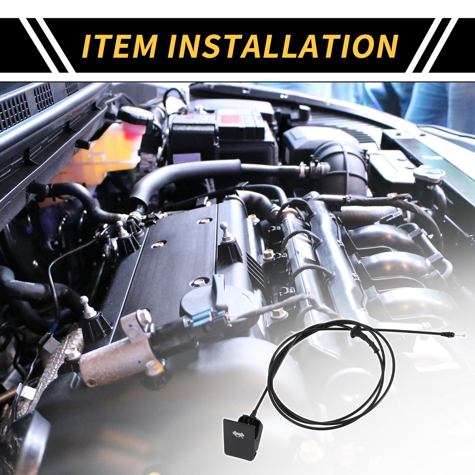 Hood Latch Release Cable Replacement for Chevrolet Silverado (1999–2013)