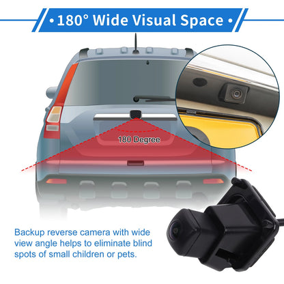 Rear View Backup Camera 120-180 Degree for Honda CRV 2015–2019