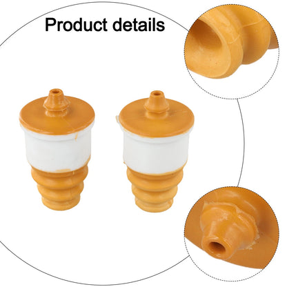 2 Bump Stop Supports for Fiat 500 500C Abarth Panda Rear Replacement