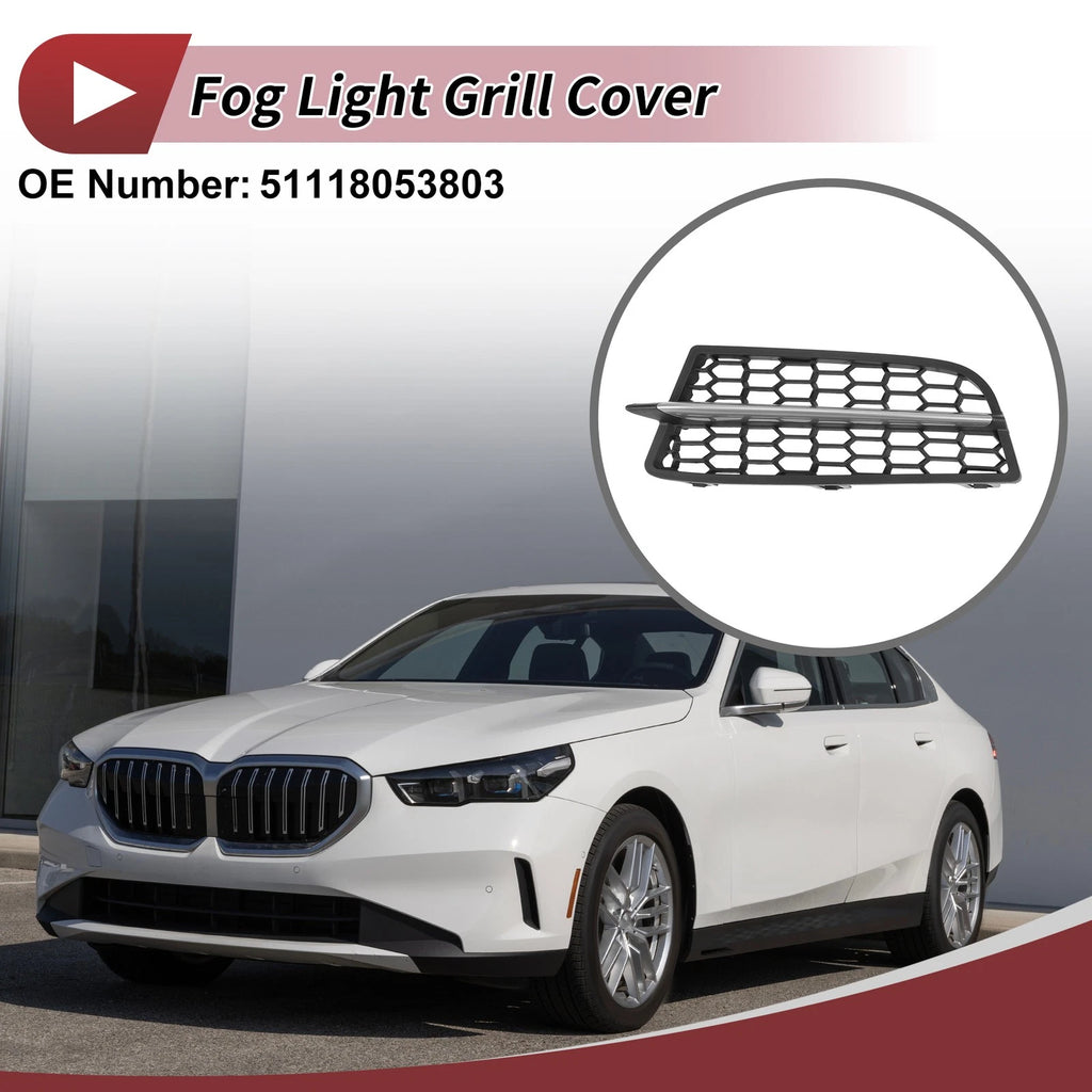 Front Left Fog Light Grill Replacement for BMW 1 Series (2011–2015)