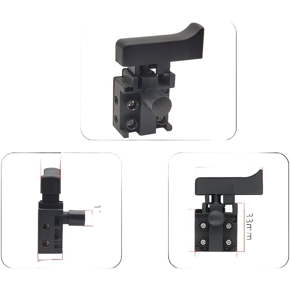 Replacement Dustproof Switch for Demolition Hammer & Electric Drill (04758)