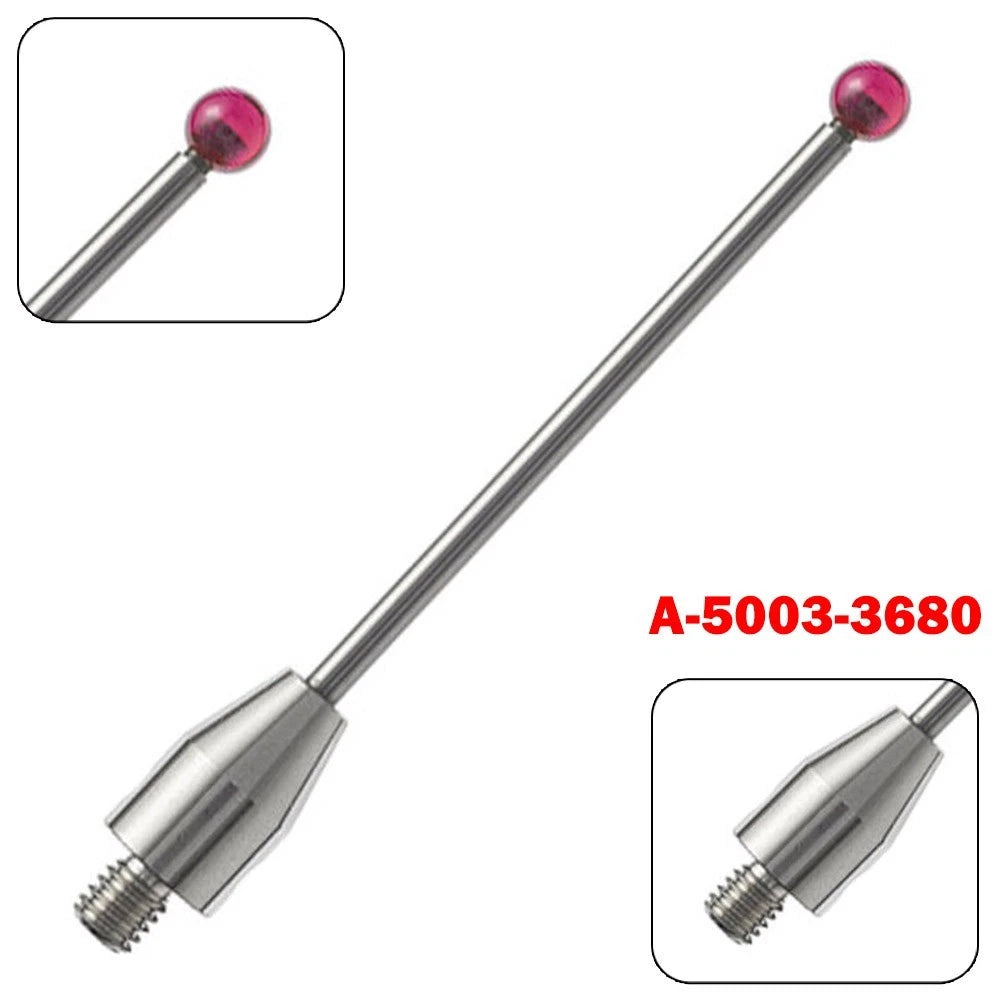 3mm Tip CMM Probe Accessories for Ceramic and White Steel