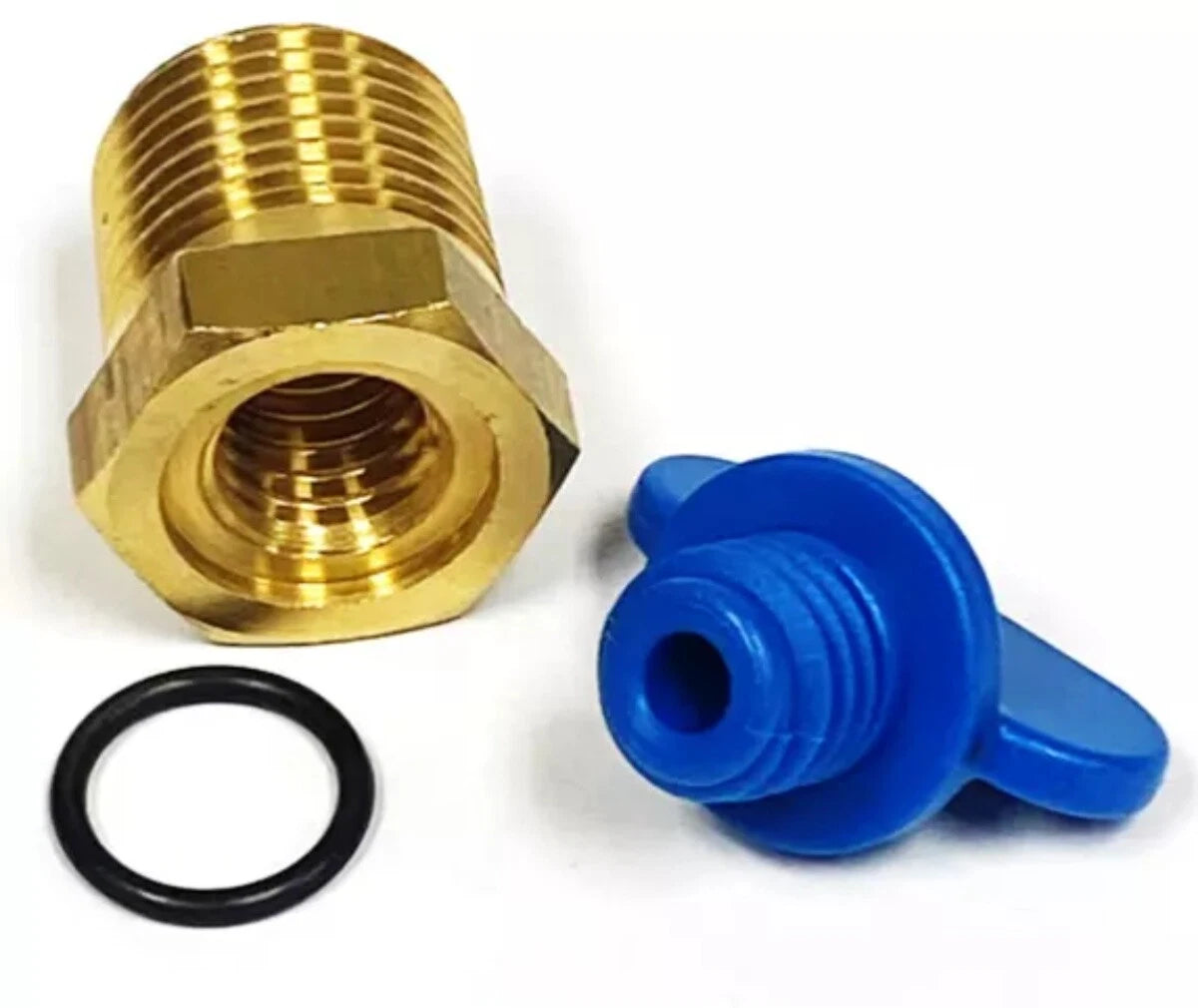 2Pcs Exhaust Manifold Drain Plug Kit for Volvo Penta 4.3 5.0 5.7 7.4 8.2L (479956)