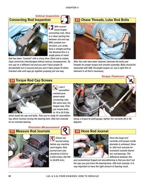 Shop Manual for Ford 4.6L 5.4L V8 Engines (SOHC DOHC)