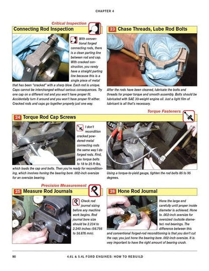 Shop Manual for Ford 4.6L 5.4L V8 Engines (SOHC DOHC)