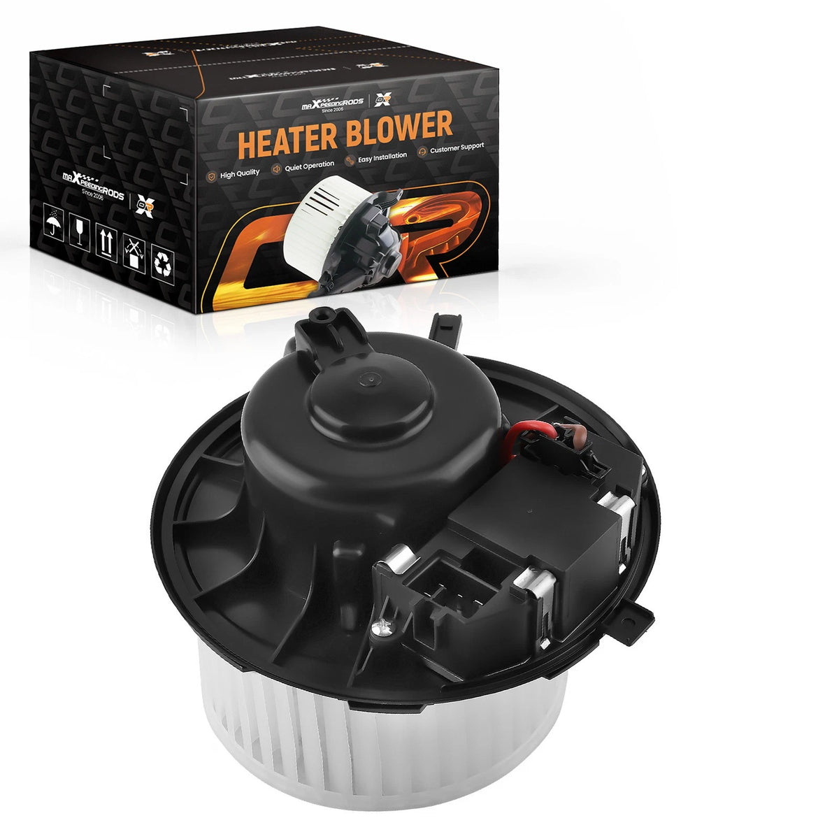 Blower Motor with Resistor for Audi A3/TT (2006–2014) VW Jetta/Passat/CC/GTI/Eos (2005–2020)