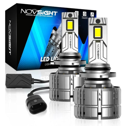 2X 9006 HB4 LED Headlight Bulbs for
