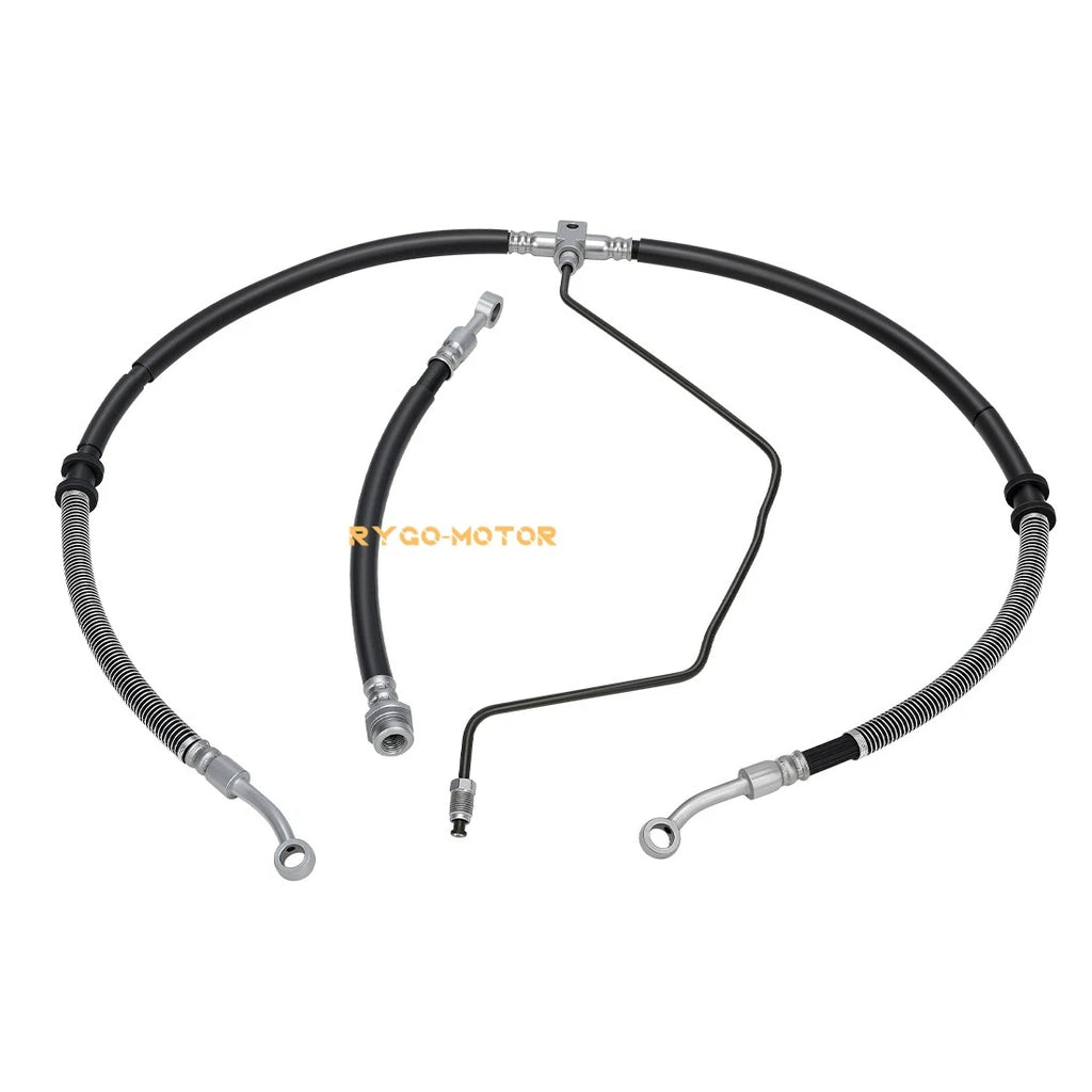 Front Brake Hose Line & Pipe Kit for Yamaha Raptor 660R (2001–2005)