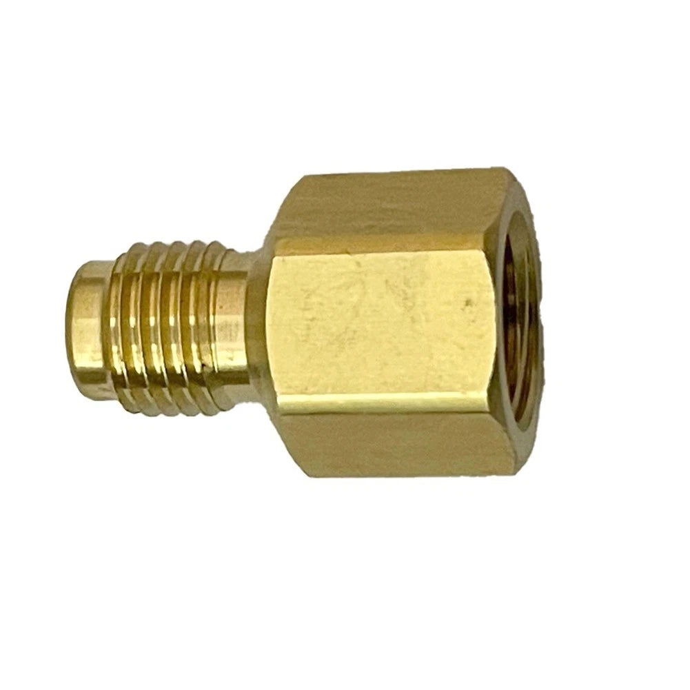 1/4 SAE to 5/16 SAE Quick Coupling Adapter for R410 Conditioner