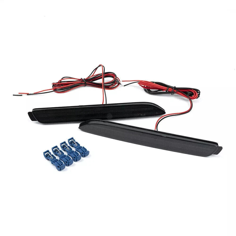 Smoked LED Rear Bumper Reflector Tail Light for Lexus GX470 RX300 NX200t NX300