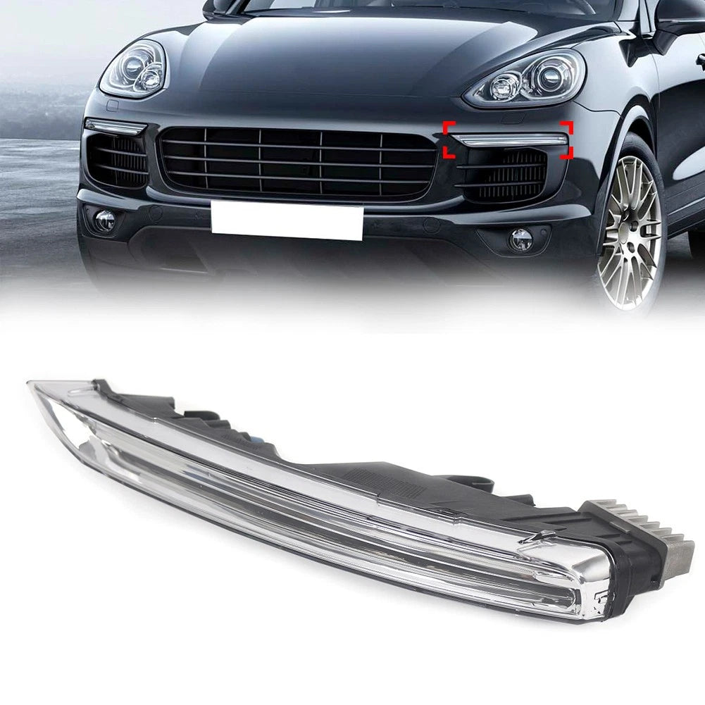 Daytime Running Light Fog Light Left Side for Porsche Cayenne 958 (2015–2018)