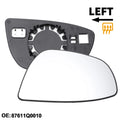 Left Passenger Side Heated Mirror Glass Replacement for Hyundai Bayon (2021–2024)