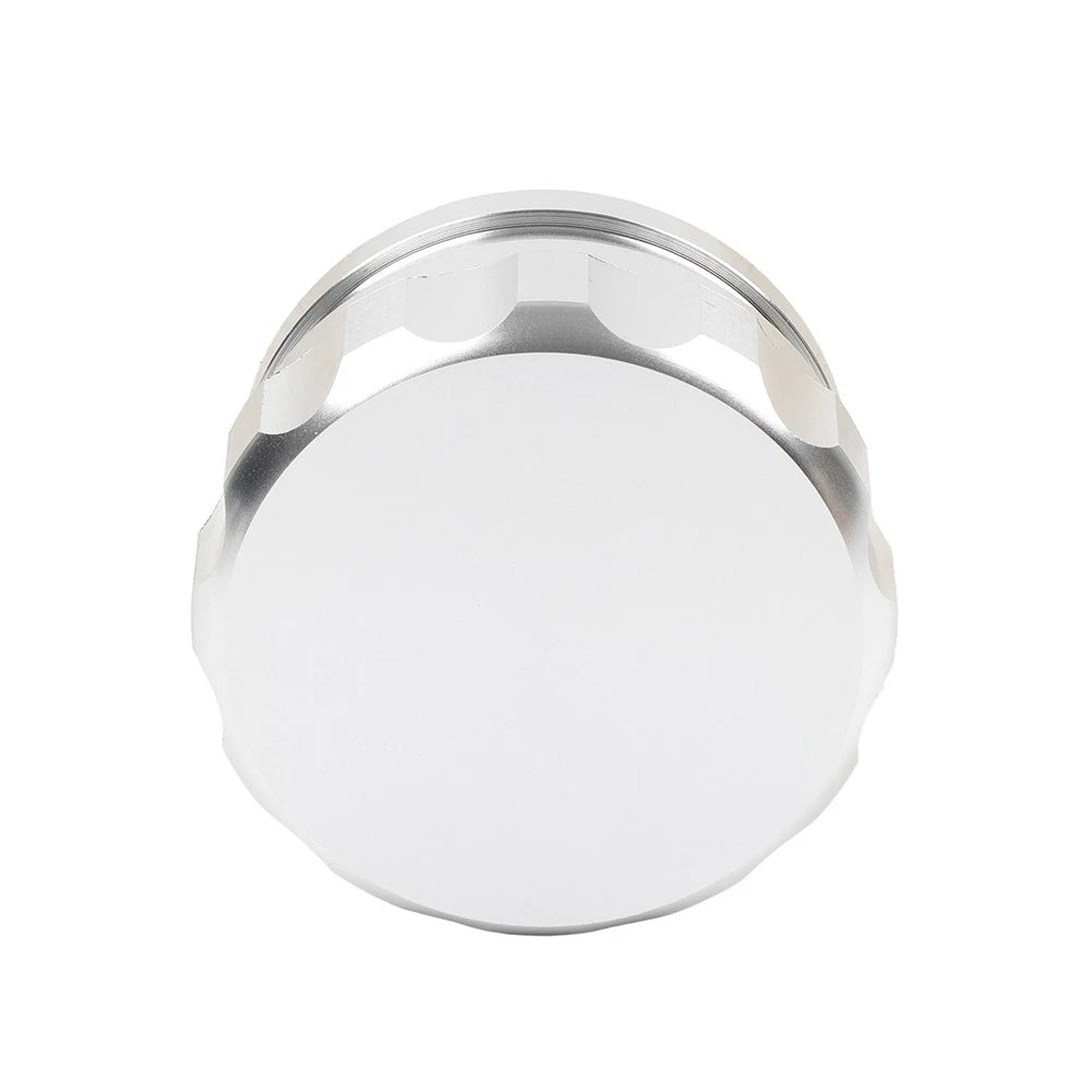 1" Silver Aluminium Weld On Filler Neck with Cap for Universal Applications