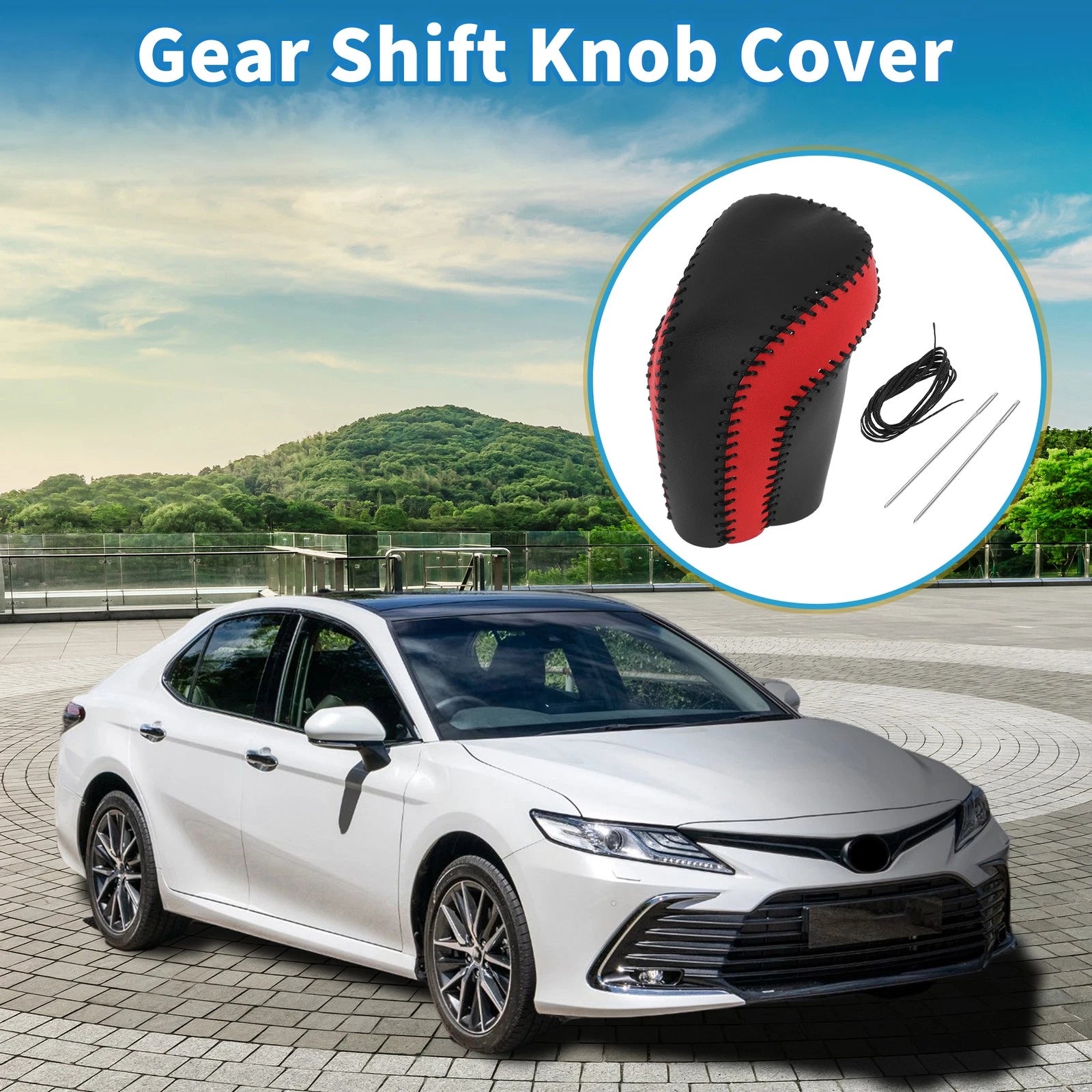 Gear Shift Knob Cover Replacement for Toyota Camry (2018–2024)
