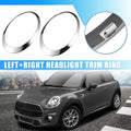 Pair Headlight Trim Rings for Mini Cooper (2007–2015) No. 51137149905/51137149906