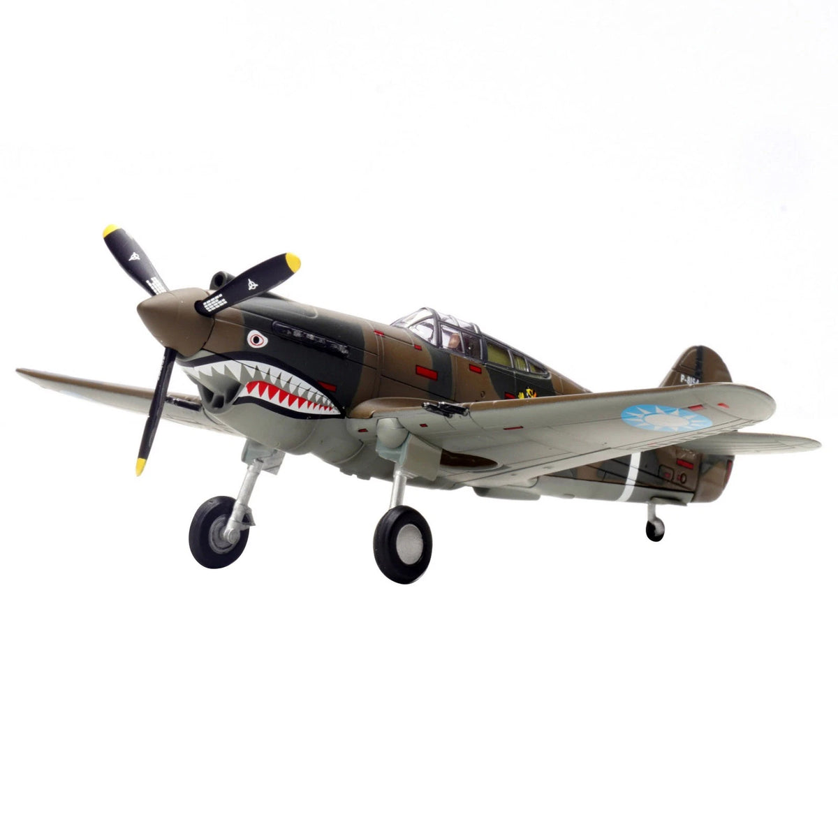 1/72 Diecast Alloy Model for Curtiss P-40C Warhawk (WWII)
