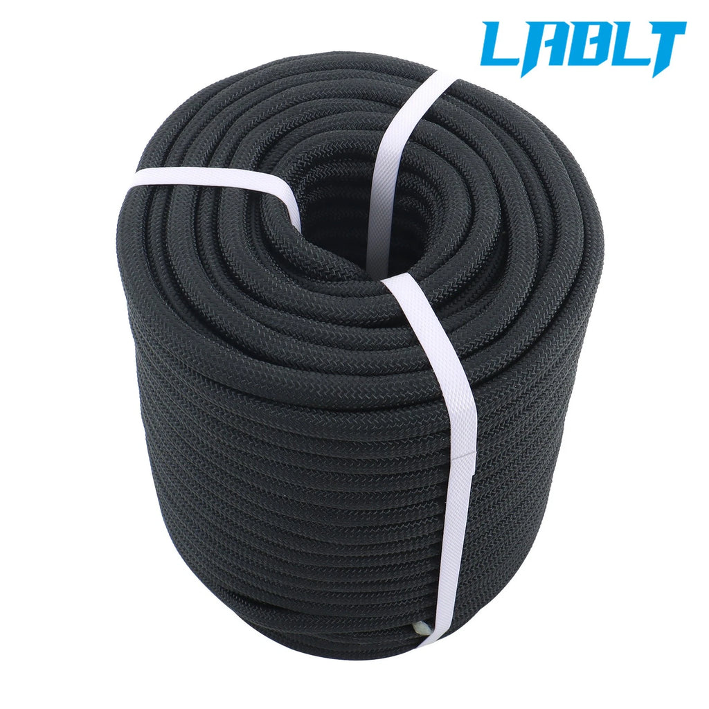 1/2in x 150ft Double Braided Rope for Tree Work & Sailing (6500lbs)