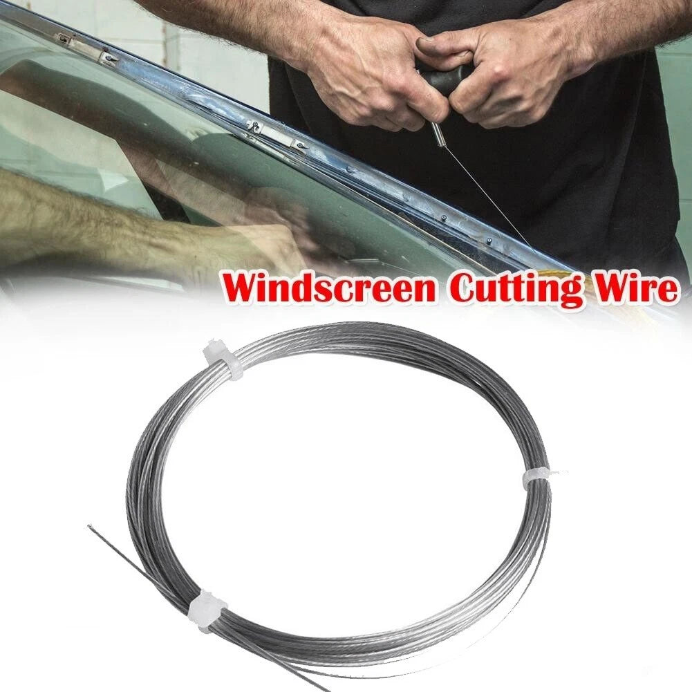 Windshield Glass Wire Rope Removal Tool for