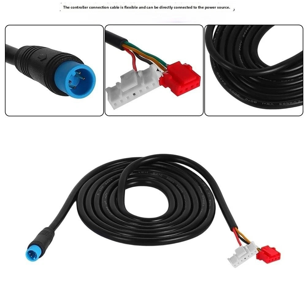 Electric Scooter Connection Wire - Flexible Installation, ABS Construction