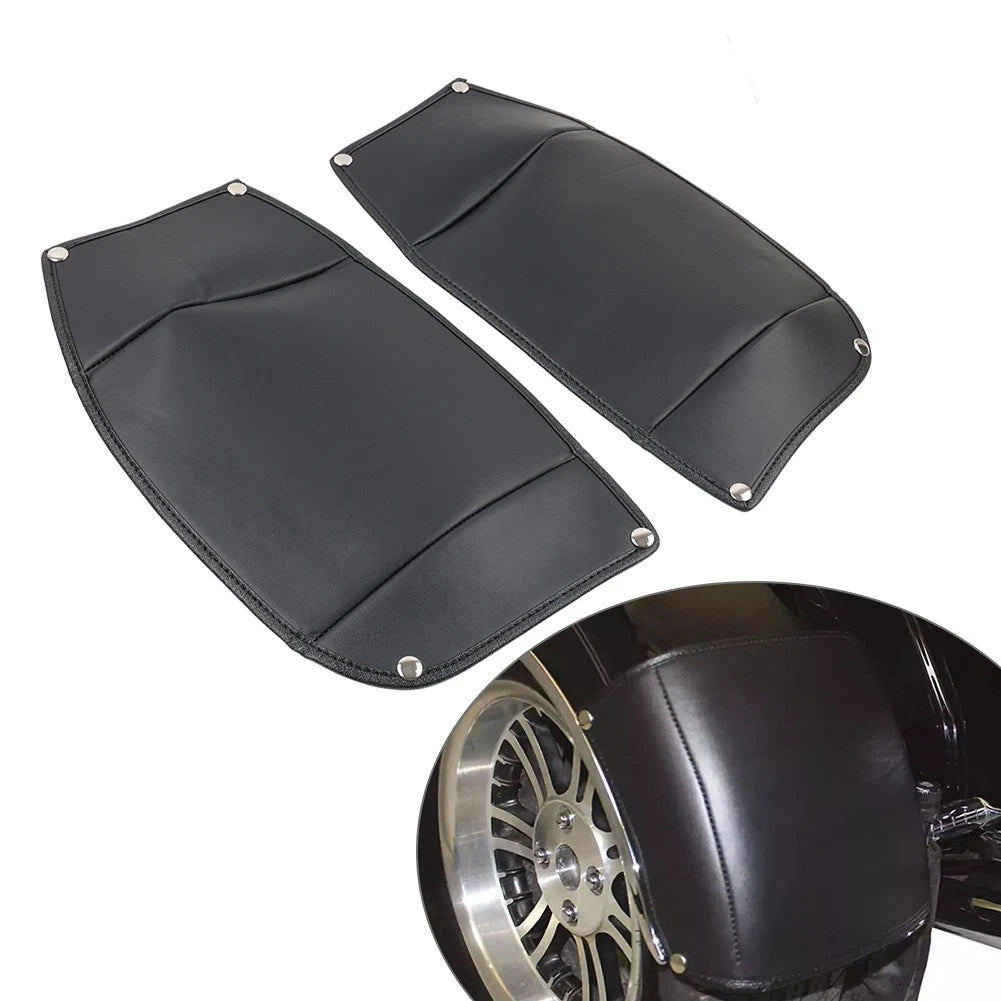 Black Rear Mudguard Bra for Harley Street Glide (2014–2023)