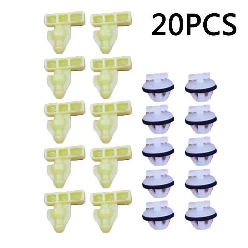 20pc Wheel Arch Trim Clip Kit for Nissan Juke (2010–2019)