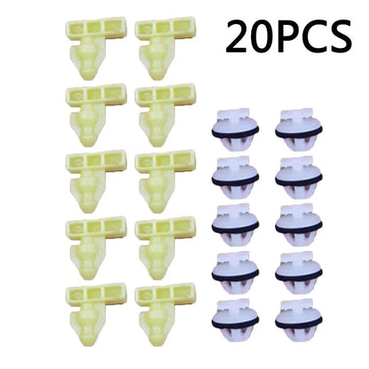 20pc Wheel Arch Trim Clip Kit for Nissan Juke (2010–2019)