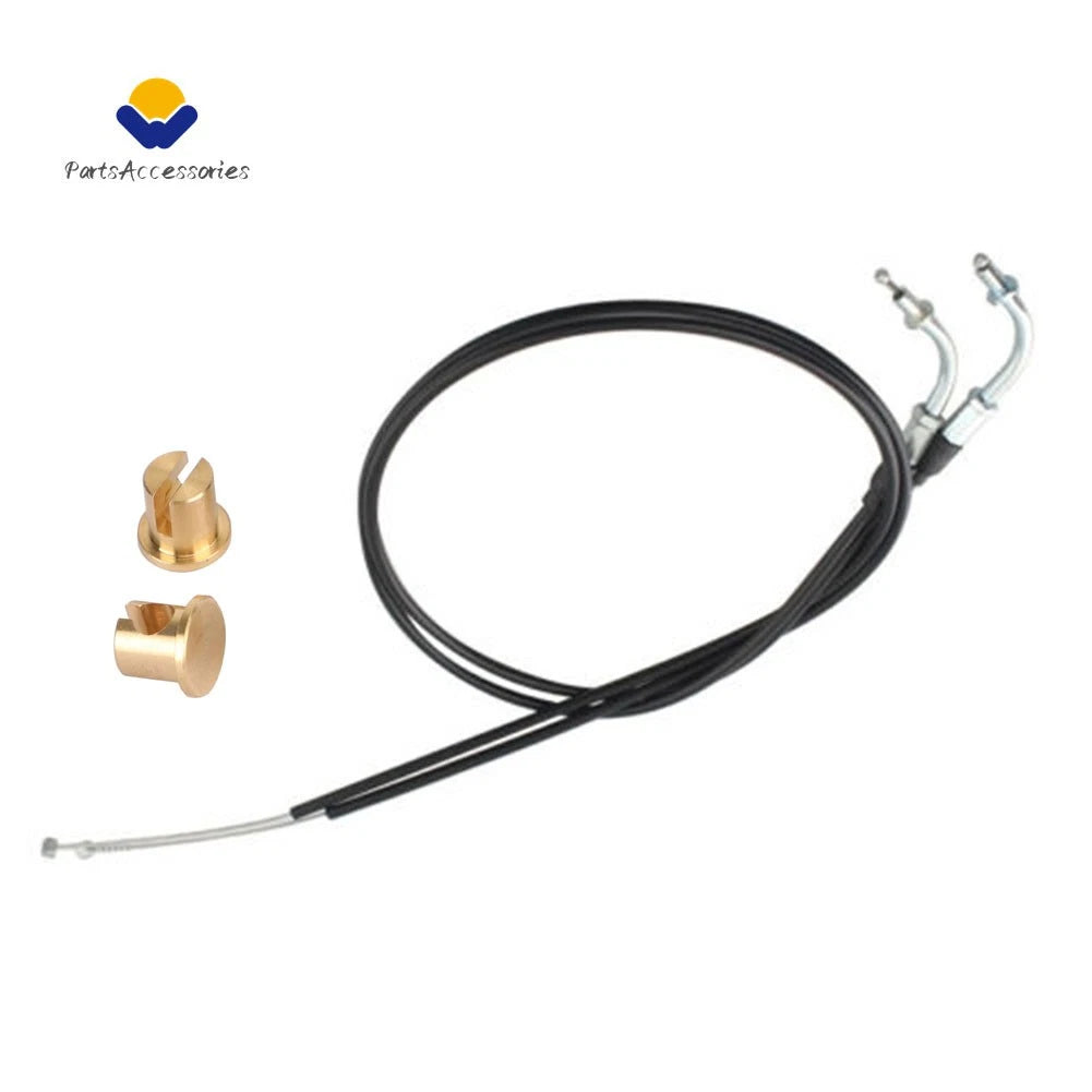Throttle and Idle Cable Set for Harley-Davidson Sportster XL883 XL1200 (2004–2023)