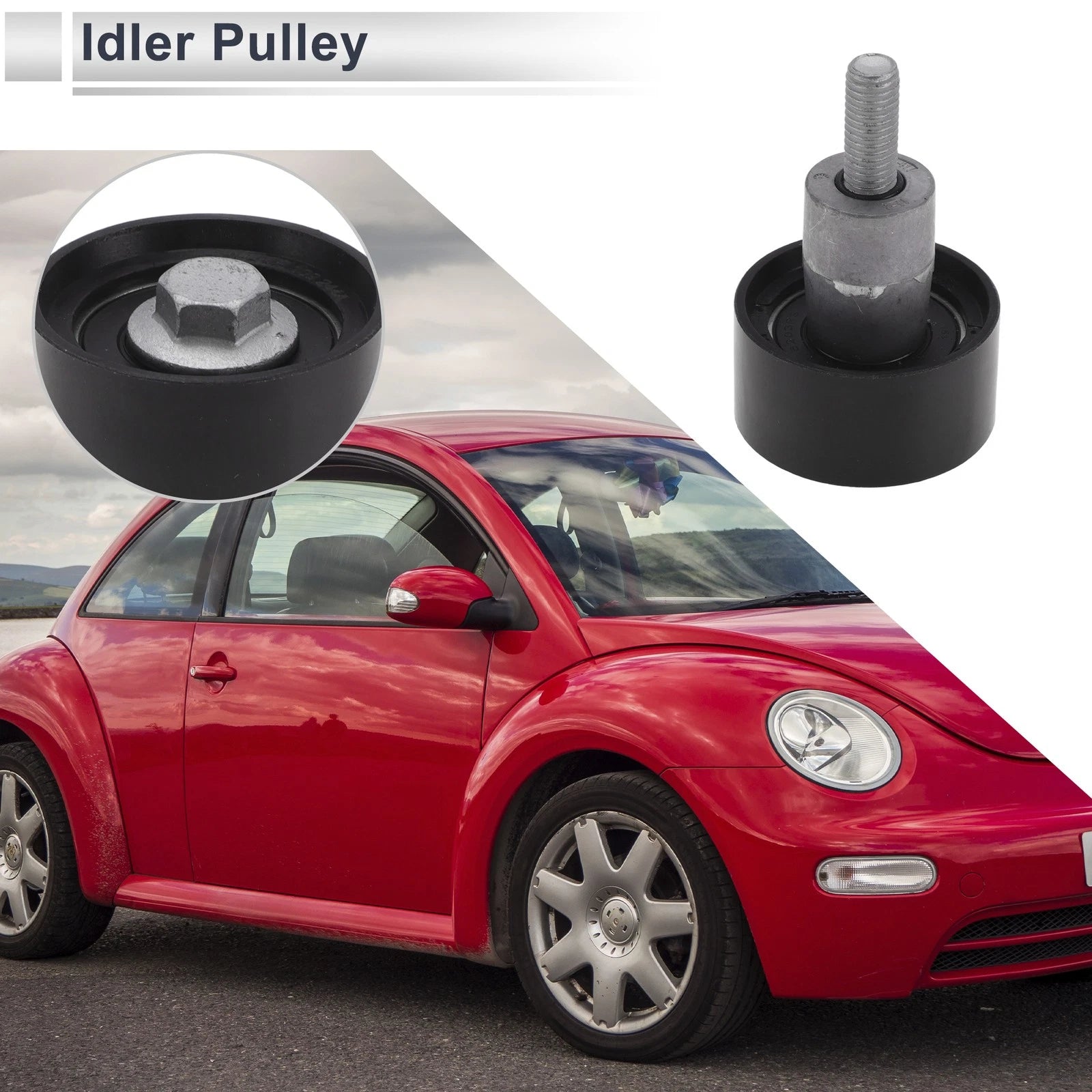 Drive Belt Idler Pulley Replacement for Audi A1 1.0 TFSI (2016–2018)