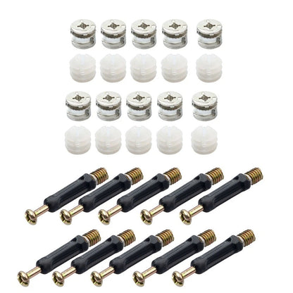 3-in-1 Fastening Connector for Furniture Quick-Release Rod