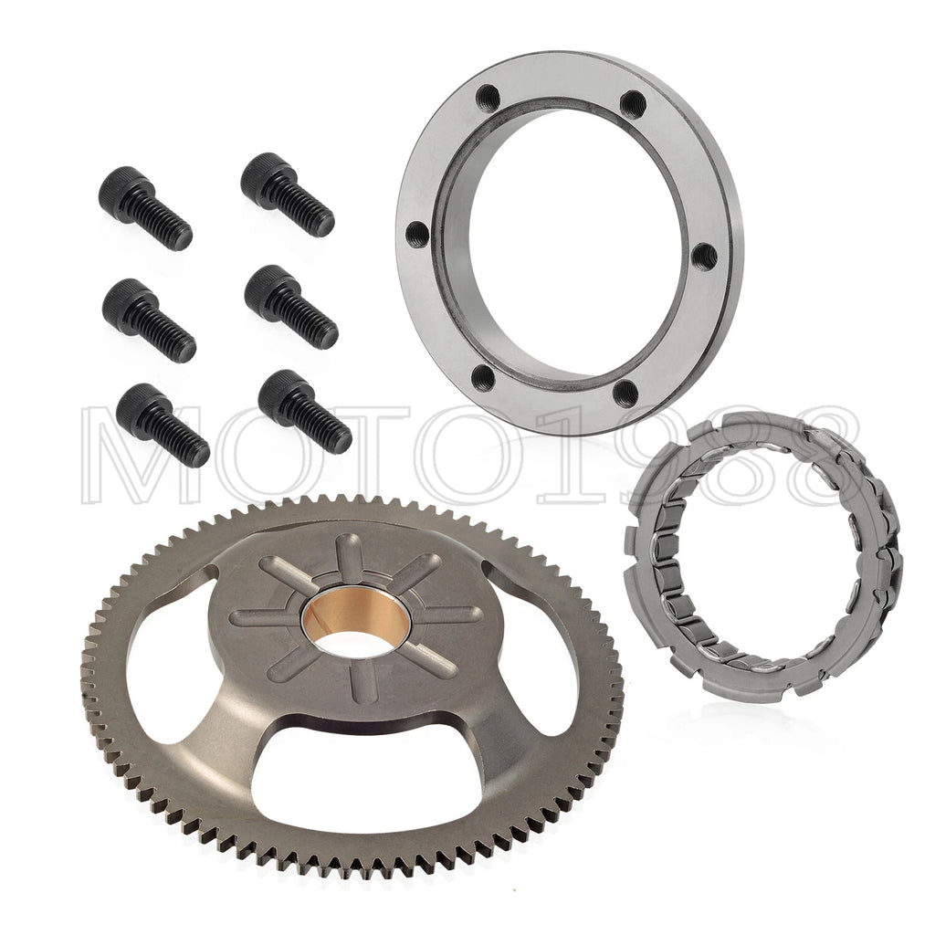 One Way Starter Clutch Kit for Kawasaki KLR650 (1987–2023) 42034-1094 13194-1089 13216-0044