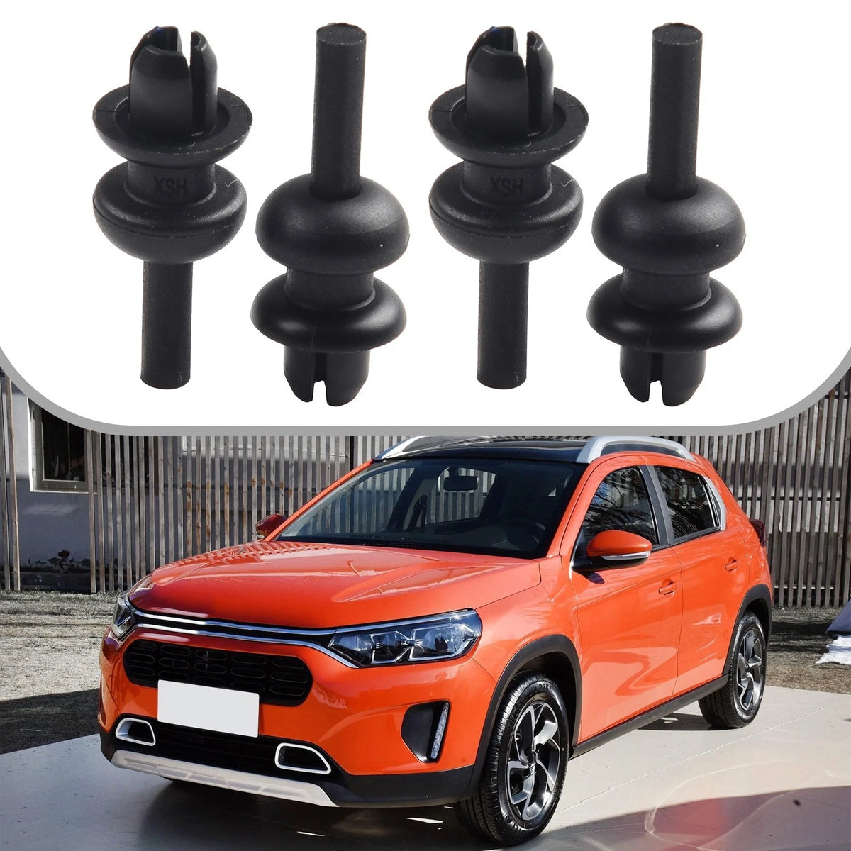 Set of 4 Trunk Parcel Shelf Hanger Clips for C2/C3/C4