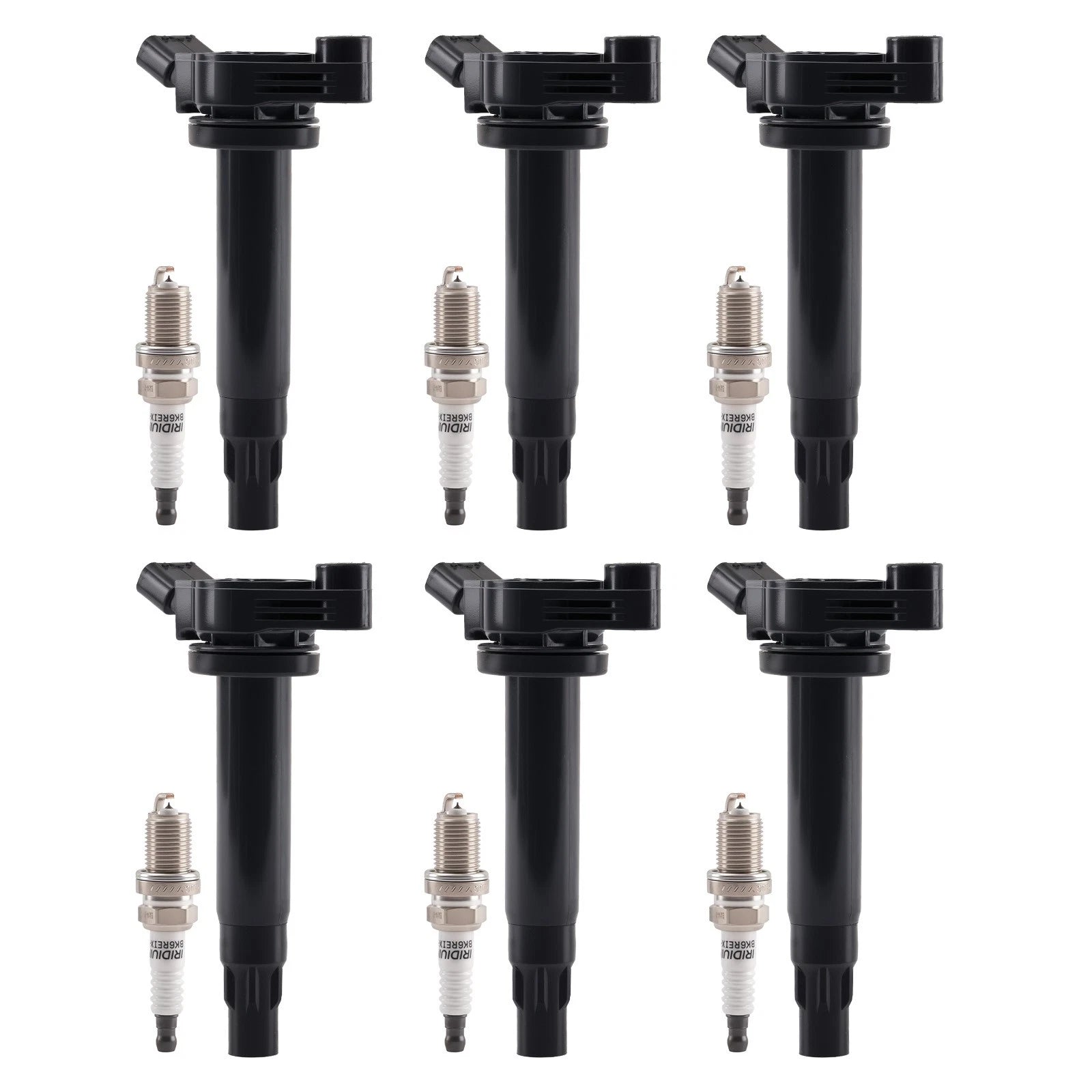 6PCS Ignition Coil Spark Plug Kit for Lexus RX330 (2004–2006)