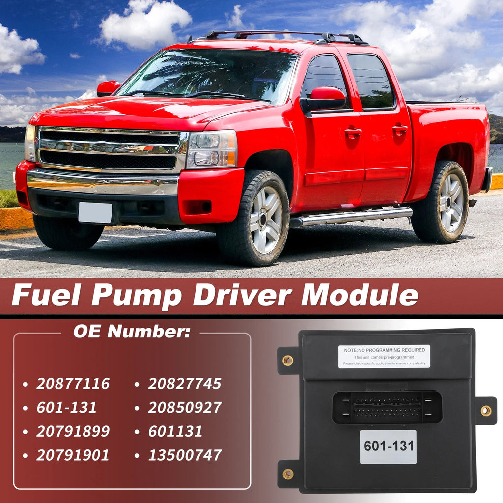 Fuel Pump Driver Module Replacement for Chevrolet for Cadillac (2009–2016)
