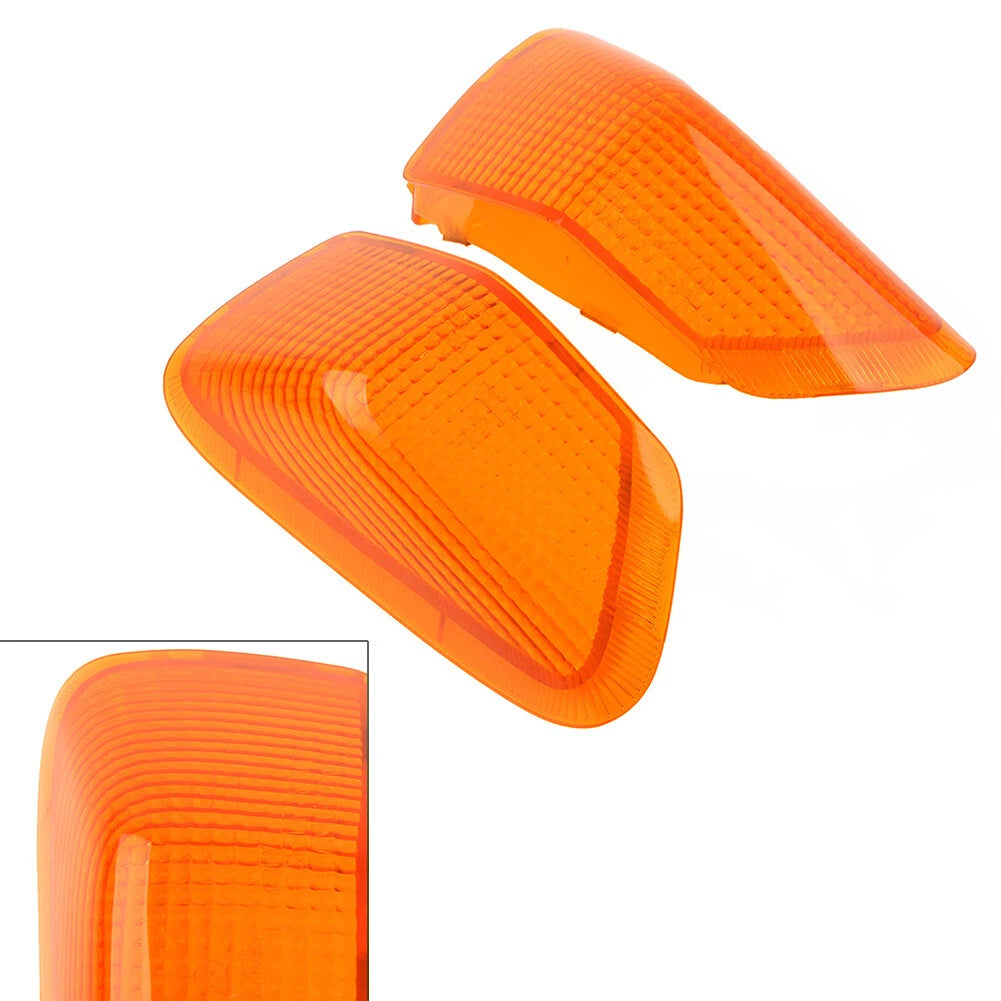 Front Turn Signal Indicator Light Lens for Kawasaki ZZR400 ZZR600 (1990–1992)